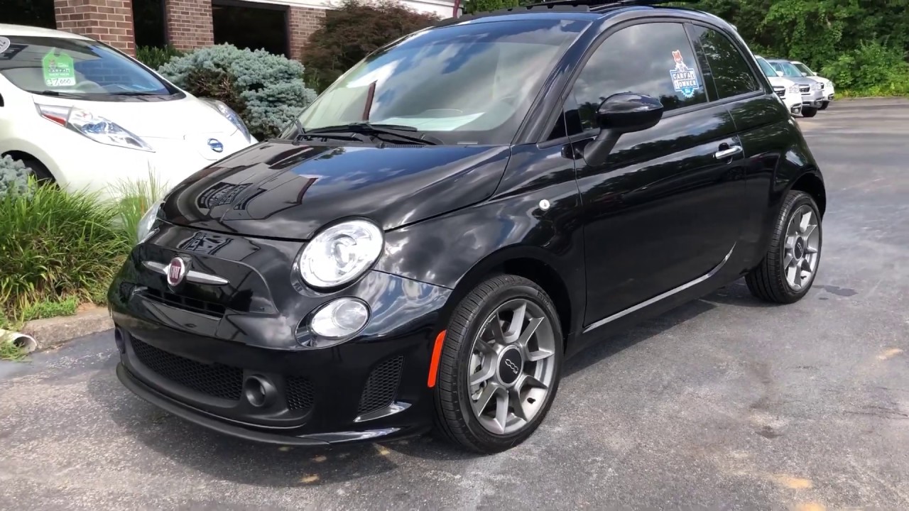 2019 FIAT 500 POP WALK AROUND VIDEO STOCK