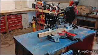 Review on Craftsman 20v sliding compound miter saw