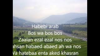 Nancy Ajram  ah we noss lyrics