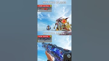 MYTHIC Dlq33 VS MYTHIC As Val  #callofduty #codmobile #shorts #codm