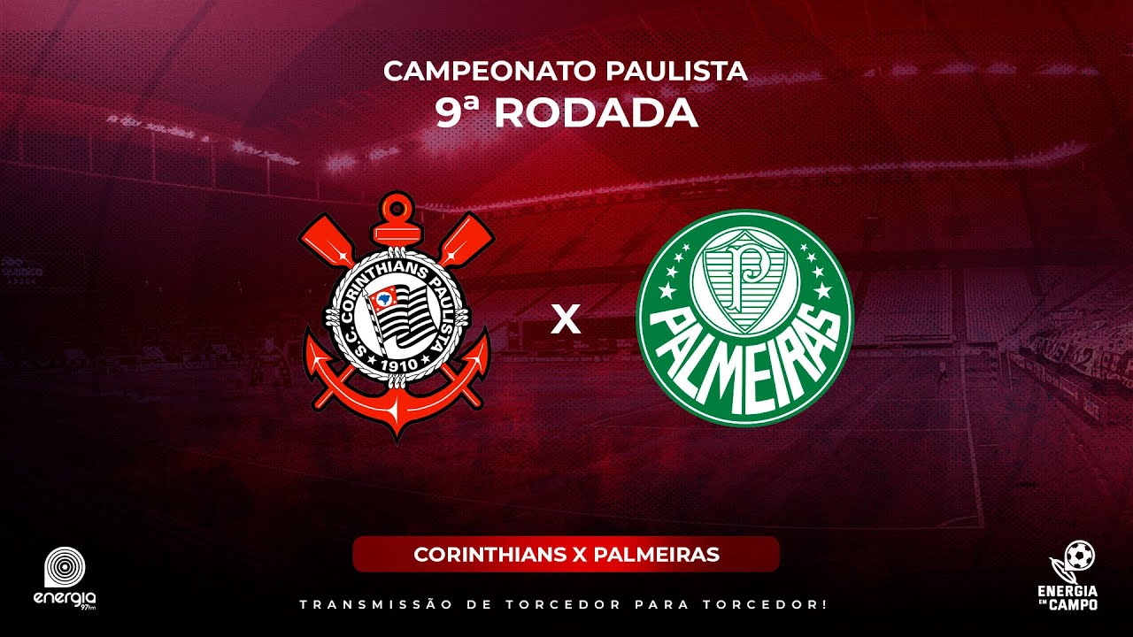 Confira como foi a transmissão da JP do jogo entre Corinthians e Palmeiras