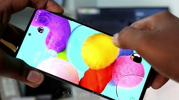 How to do screen mirroring in Samsung Galaxy A51