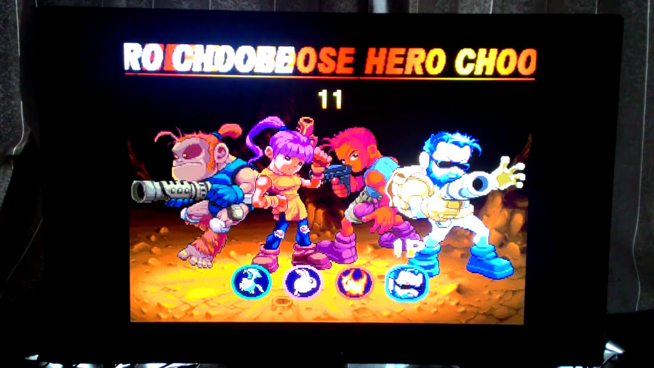 [Arcade Demo] Demon Front (Chinese: 魔域戰線) Raspberry Pi3 + Retropie 4.2 ...