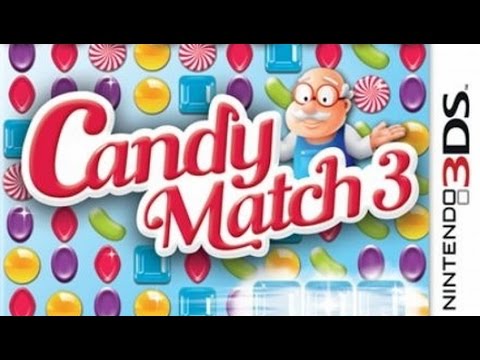 Candy Match 3 Gameplay {Nintendo 3DS} {60 FPS} {1080p}