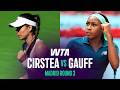 Sorana Cirstea vs. Coco Gauff | 2026 Madrid Round 3 | WTA Match Highlights
