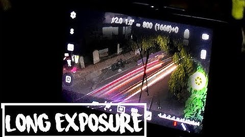 How To Shoot Long Exposure Photos With Your Smartphone! (3 Easy Steps) | Amey Bane |