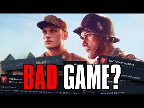 Is Company Of Heroes 3 A Bad Game
