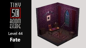 50 Tiny Room Escape, Level 44 Fate Walkthrough