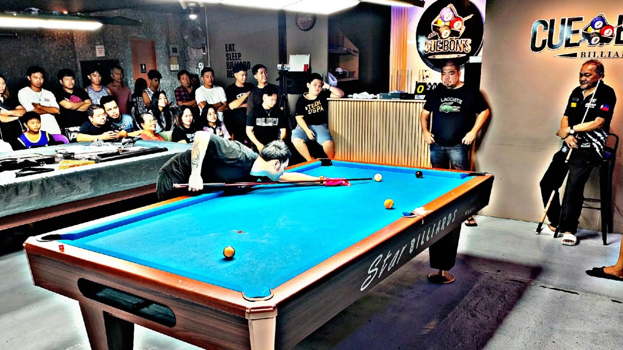 Efren Reyes 5-8-10+1 🆚 DRAHCIR MAURISCIO [RACE19🔥20] @CueBons Billiards