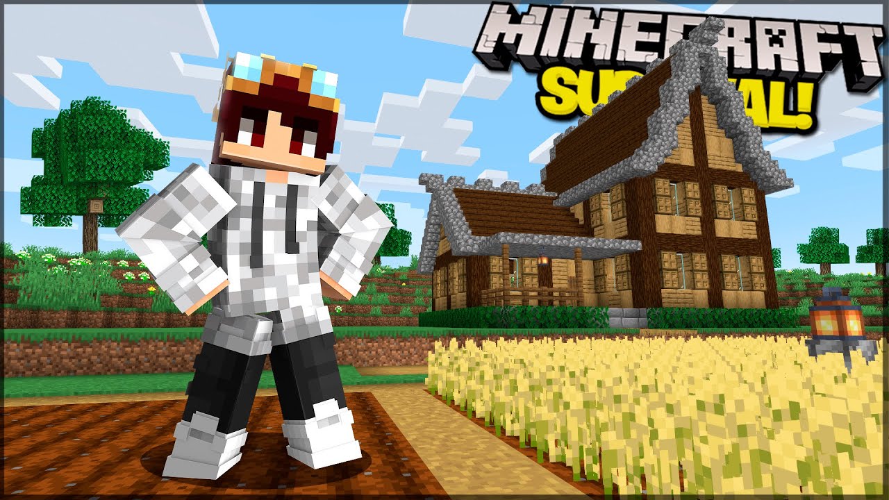 Minecraft Survival Serie #2 - Construindo nossa Nova Casa