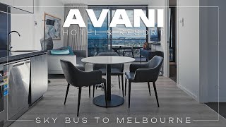 墨爾本盒子山的AVANI旅館，難忘的陽台風景 | SkyBus 墨爾本市區 Avani旅館 還有可愛的威廉 | Melbourne City Avani Hotel | 墨爾本自由行 | Nella Shen