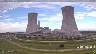 JEA Cooling Towers Demolition