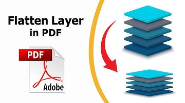 How to flatten layers in pdf using Adobe Acrobat Pro DC