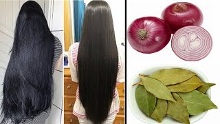 How to Grow Long Thicken Hair with Onion - World's Best Remedy for Hair Growth Challenge!
