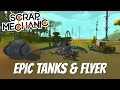 Scrap Mechanic Gameplay- EP 131- Banshee MK2, Tsar Tank, Churchill Tank, and More! (Viewer Creation)