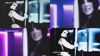 comparison : gimme more mstar vs. offical and funeral version