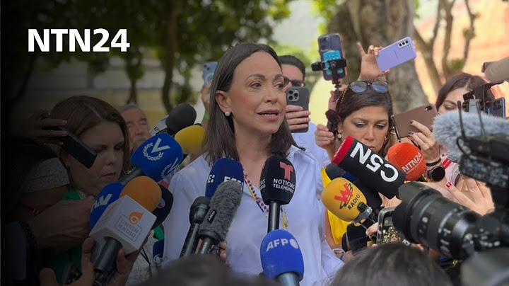"Lo que estamos viendo es el acto cívico más importante en Venezuela": María Corina Machado