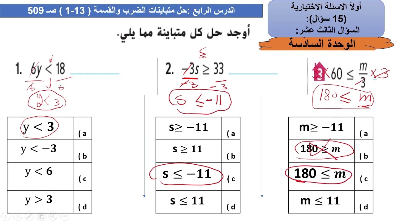 حل اسئلة الهيكل الجزء الثاني  باقي اسئلة الاختيارات مع الجزء الكتابي  صف سابع عام ف2 عام 2026