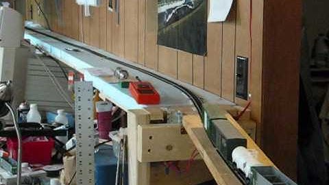 Drop Bridge on Model Railroad