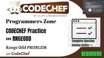 Range Odd  (RNGEODD) | Getting started Practice Contest  | CodeChef | Complete Solutions