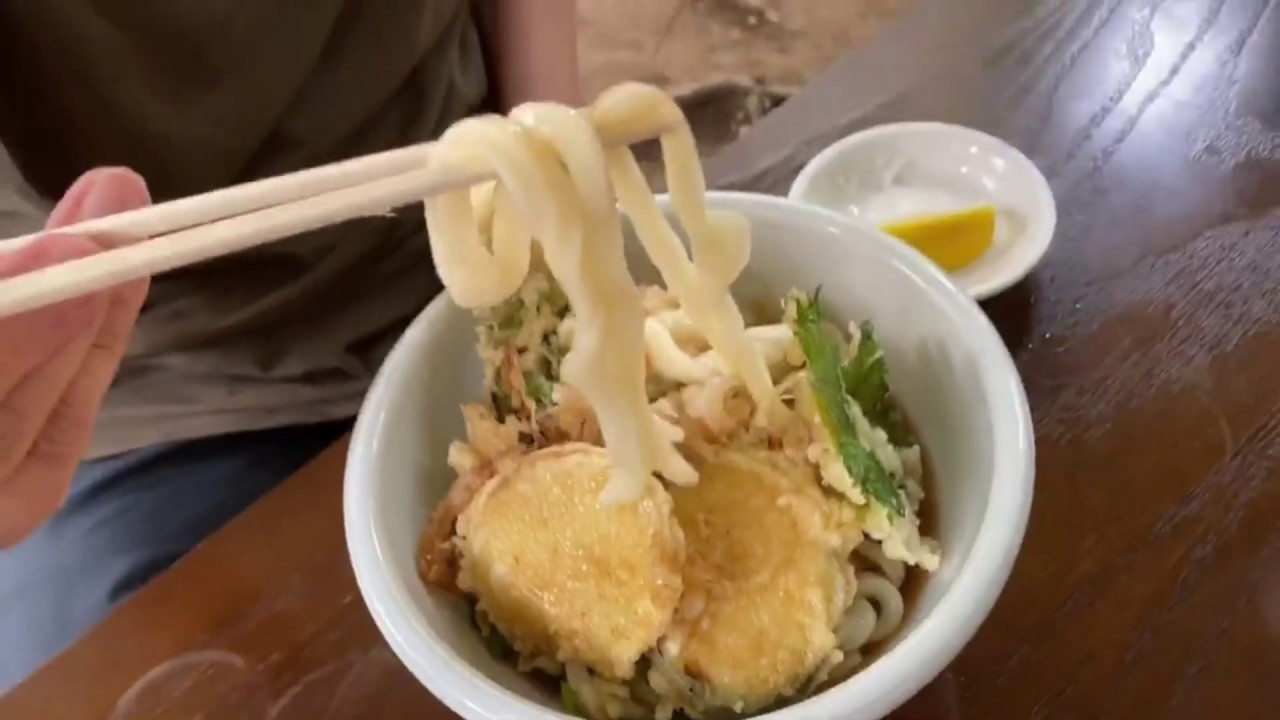 高知でおいしい手打ちうどんの店 麺房三宅 Best Udon In Kochi City Japan Youtube