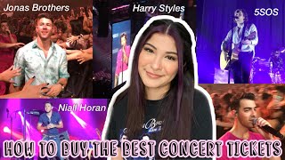 Tips \& Tricks to Buy the Best Concert Tickets EVERY TIME (from an expert!) | Carolyn Morales