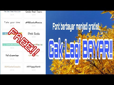 Font ALL VIVO berbayar menjadi GRATIS!!