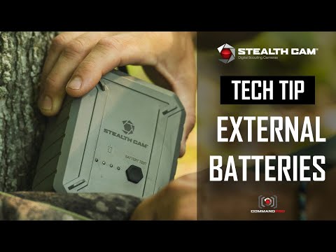 Stealth Cam Tech Tip: Using External Batteries