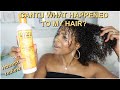 REVIEW + DEMO Cantu Shea Butter Moisturizing Curl Activator Cream | MEL'S WORLD
