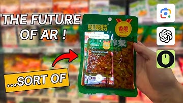 Is Augmented Reality Here? XREAL Beam Pro + Google Lens & ChatGPT