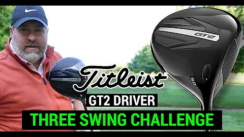 Testing the Titleist GT2 Driver | THREE SWING CHALLENGE