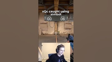 xQc caught cheating in Valorant 😂🤨 #xqc #gaming #valorant #viral #twitch