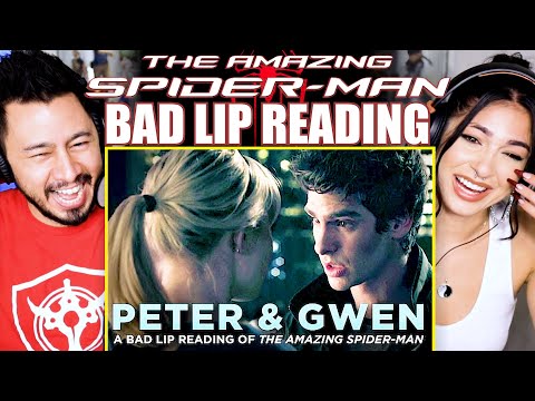 AMAZING SPIDER-MAN | BAD LIP READING | Peter & Gwen