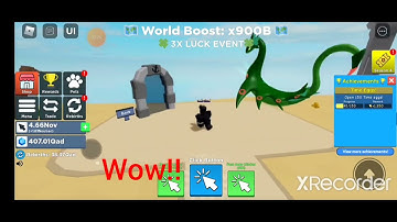 I got my first secret! -Roblox Clicker Simulator