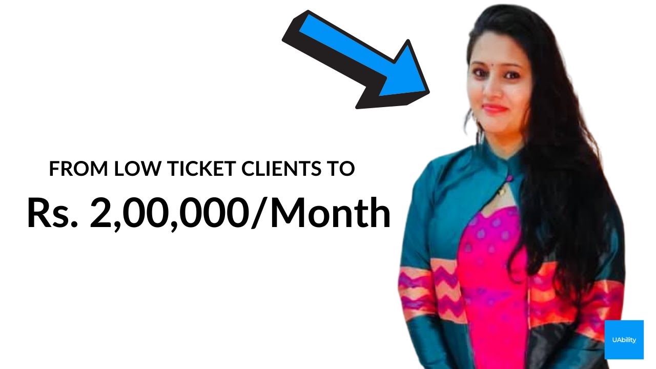 How Lubna went from charging low Rs.5000 to Rs.66,000/per client & achieving Rs.2,00,000/mon