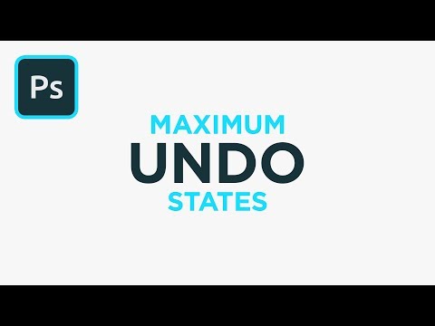 Maximum Undo States in Photoshop | 2 Minute Tutorial