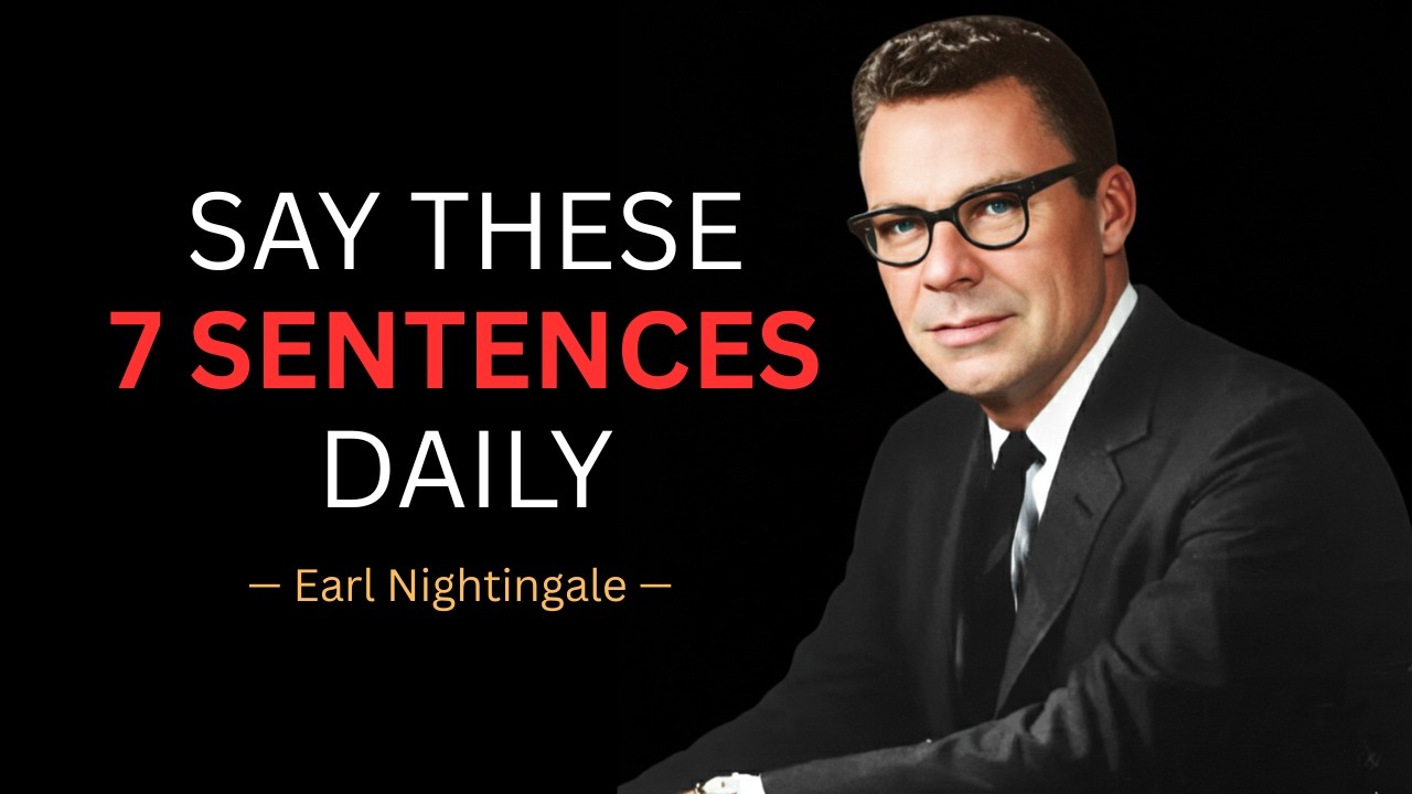 Earl Nightingale - The 7 Sentences That Rebuild a Broken Man (Say These Daily)