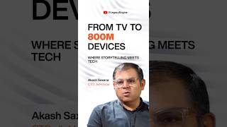 How Storytelling Shaped Our Entire Roadmap | JioHotstar CTO Explains #jiohotstar #livesports #jio