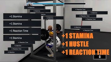 NBA 2K17 MYCAREER GET +1 STAMINA, 1 HUSTLE and REACTION TIME EVERY PRACTICE. NO GLITCH