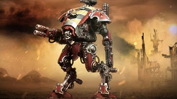 3 ARMIGER PATTERN KNIGHTS vs PRIMARCH MORTARION! - WARHAMMER 40,000