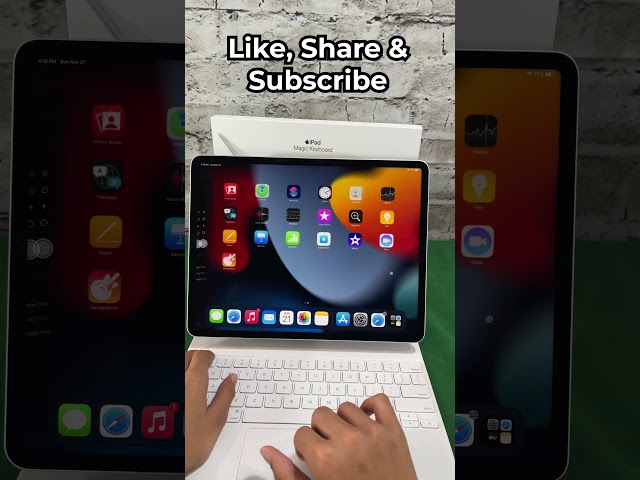 Apple Magic Keyboard for 2021 Apple M1 iPadPro 12.9 inch | #k2m #unboxing #shorts