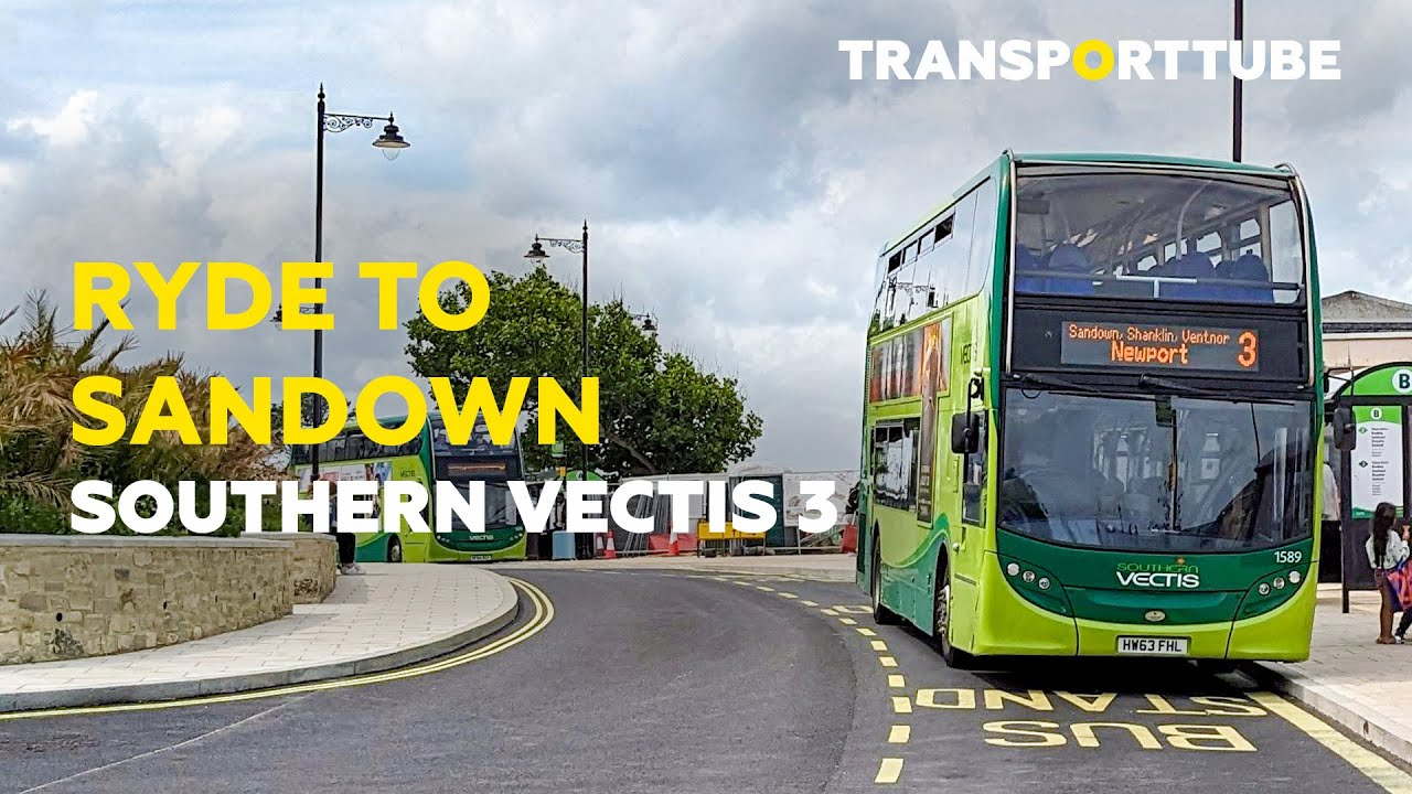 Ryde to Sandown • Southern Vectis 3 • Realtime