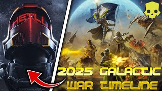 THE STORY OF 2025 GALACTIC WAR - Helldivers II