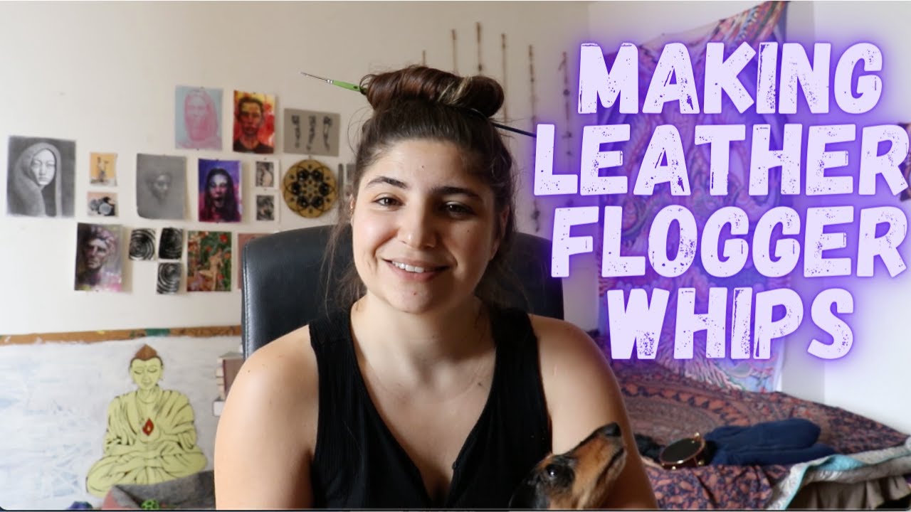 Floggers and Whips out of Leather for Handbag Accessories