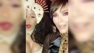 Cardi B Kris Jenner & Kim Kardashian Say OKKURRR Together 🤣 MET GALA 2018