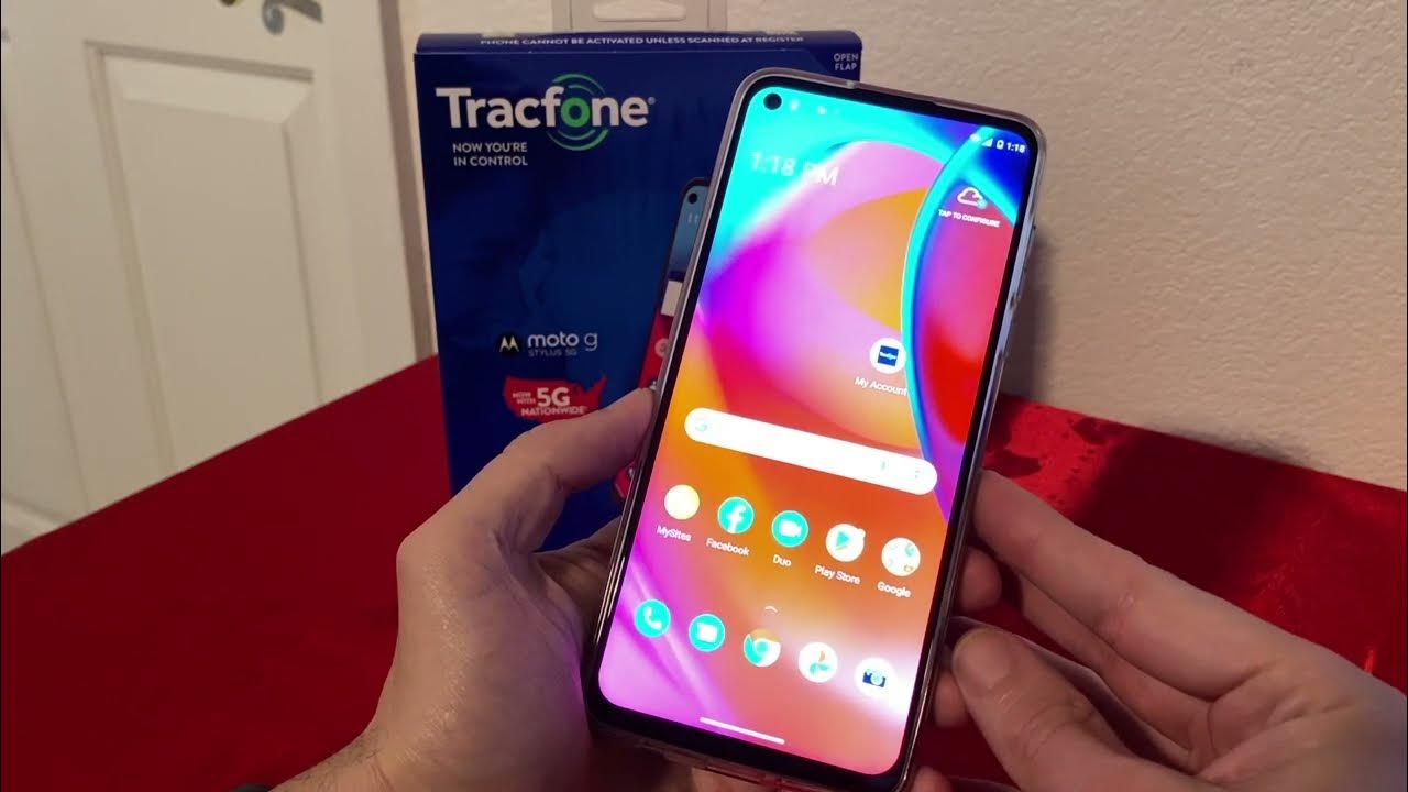 Tracfone moto g stylus 5g unboxing free 6k points referral included