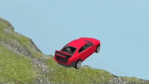 Car Crash Test Simulator 3d: Leap of Death - High Ramp - Android Gameplay