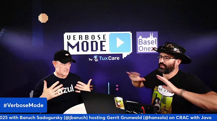 #VerboseMode at #BaselOne 2025 with Gerrit Grunwald (@hansolo) on CRAC with Java