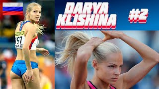 Darya Klishina | Beautiful Russian athlete | Long jump