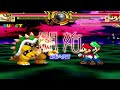 NICK54222 MUGEN: Bowser VS Super Better Mario and Super Better Luigi
